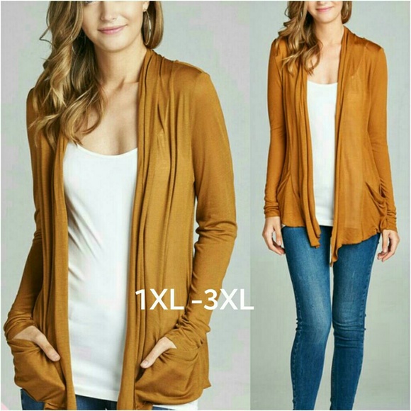 ➕ "Lisa" Flyaway Cardigan - Picture 1 of 2